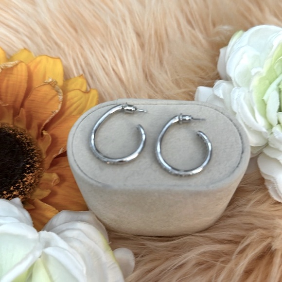 Micro Pave Crystal Pierced Earrings NEW! - Picture 4 of 7